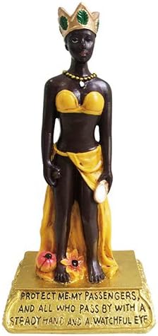 5 Inch Santo Orisha Ochun Car Statue Orisha Statue Ochun Estatua Catholic Statue Car Decor