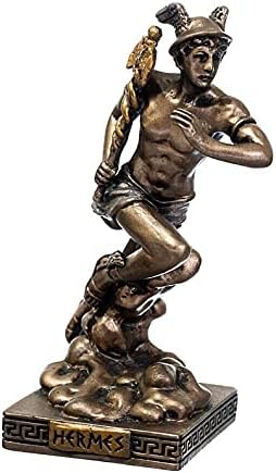 Set 12 Twelve Greek Roman Olympian Gods Pantheon on Olympus Mount Base Bronze Finish