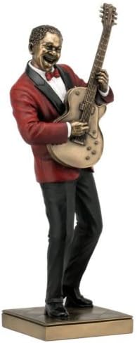 Guitar Player Statue Sculpture Figurine - Jazz Band Collection