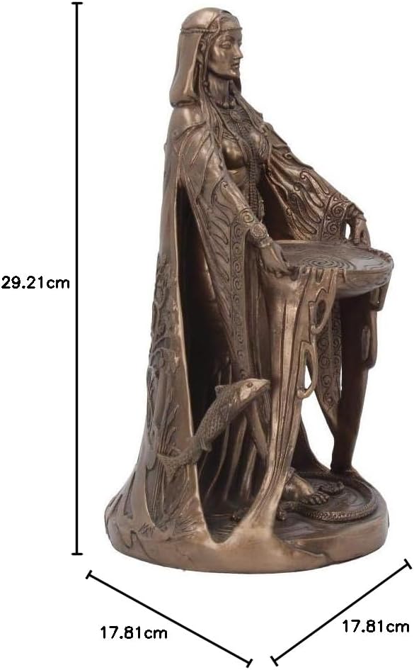 Nemesis Now Celtic Danu Goddess Figurine 28cm Bronze
