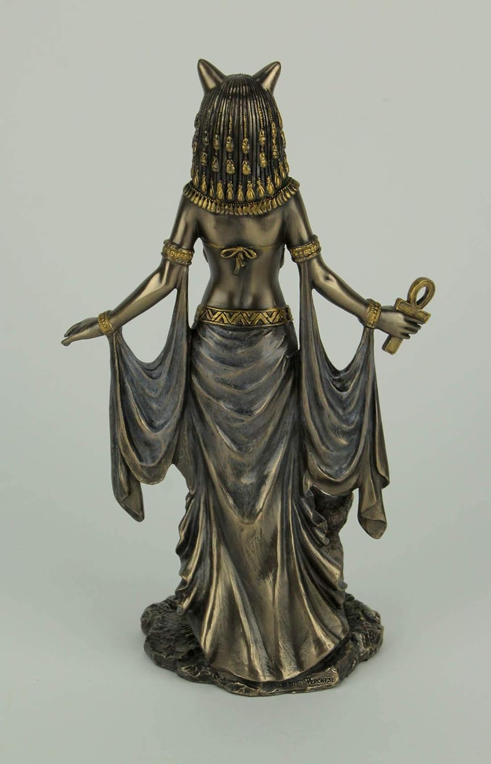 Veronese Design Bastet Egyptian Goddess of Protection Statue Sculpture 10" Tall