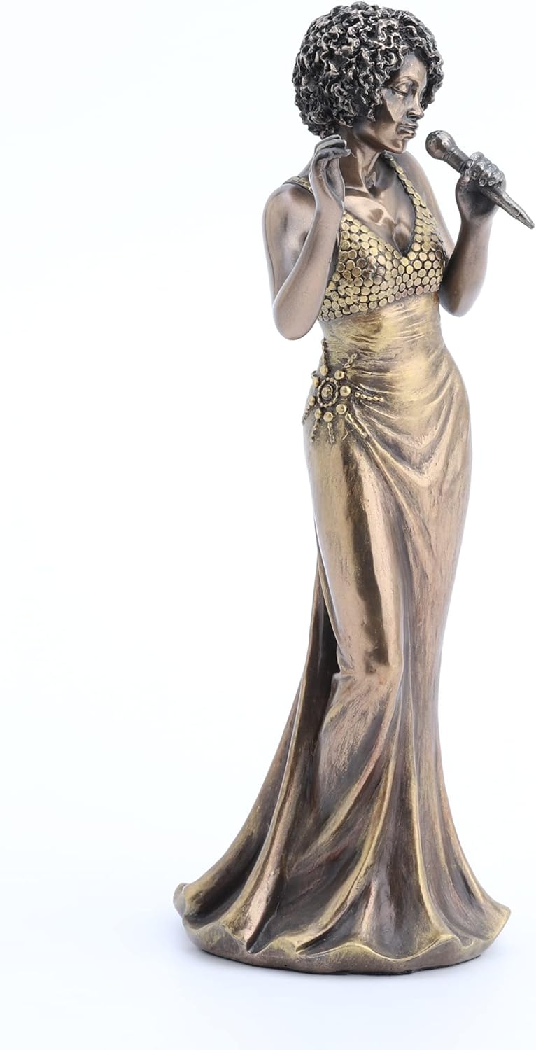 Veronese Design 8 1/8" Jazz Band Female Vocal Singer Statue