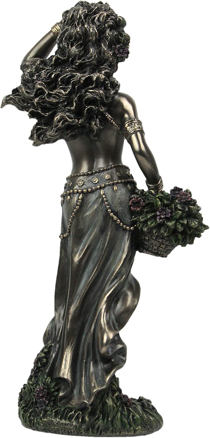 Veronese Design 8 5/8 Inch Aja Santeria Orisha of Forest and Herbs Cold Cast Resin Antique Bronze Finish Statue Home Decor