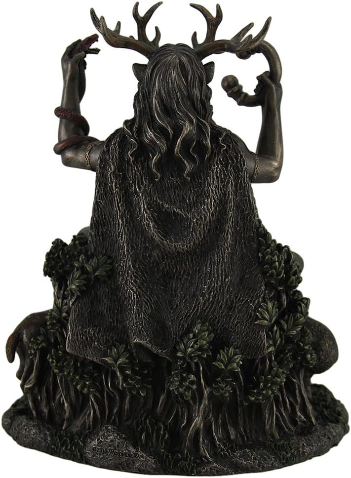Veronese Design Cernunnos Celtic Horned God Of Animals And The Underworld Statue 9 Inch