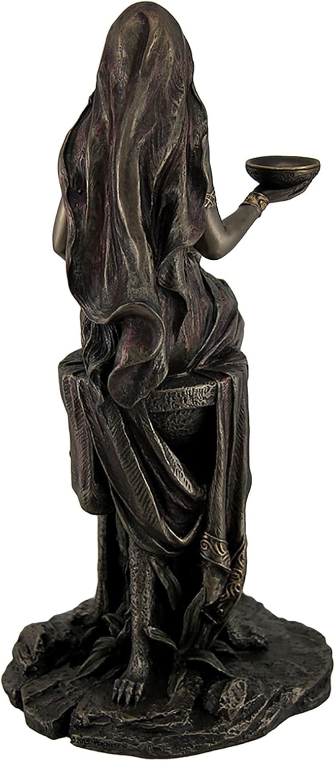 Veronese Design Pythia The Oracle of Delphi at The Temple of Apollo Bronzed Statue