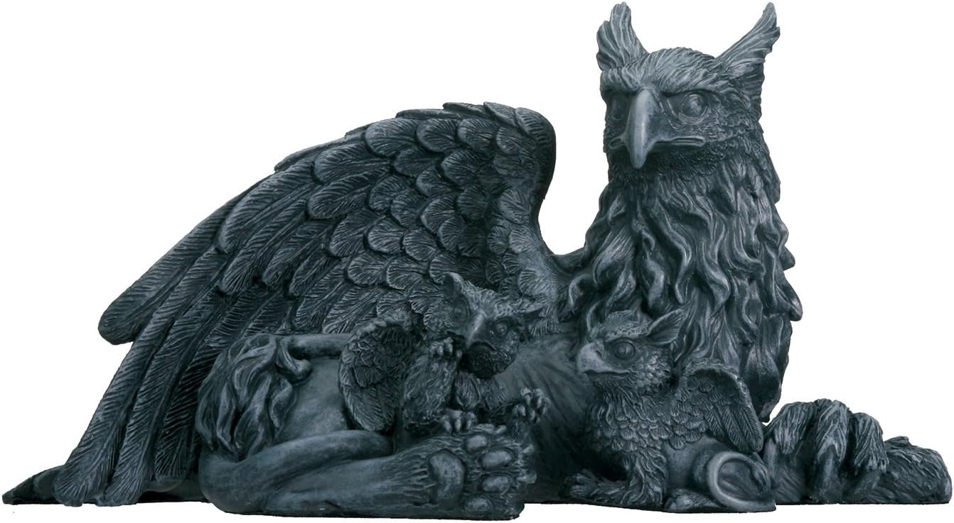 Griffin With Babies - Collectible Figurine Statue Sculpture Figure