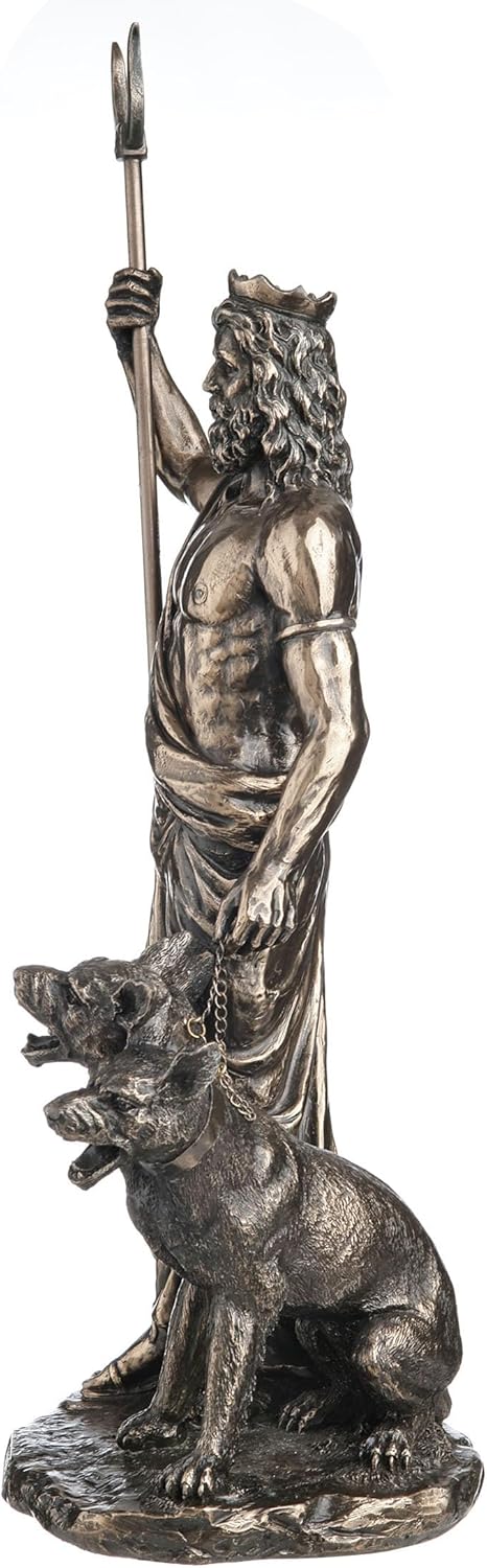 Veronese Design Greek God Of The Underworld Hades Bronze Finished Statue