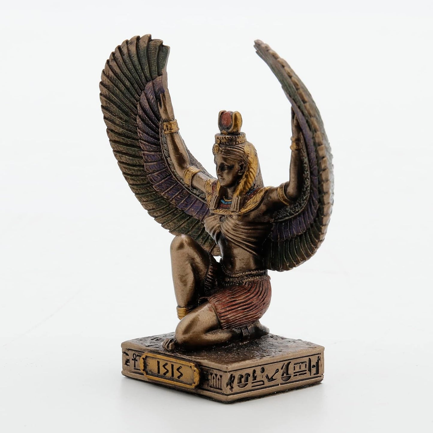 Veronese Design Isis Goddess of Magic Bronze Finish Resin Figurine Black