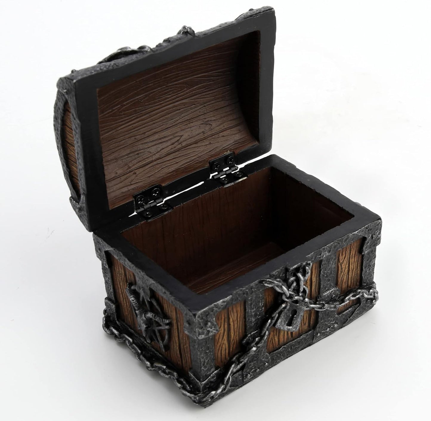 Veronese Design 3 1/8" Cobweb Spider Secret Stash Chest Resin Hand Painted Trinket Box