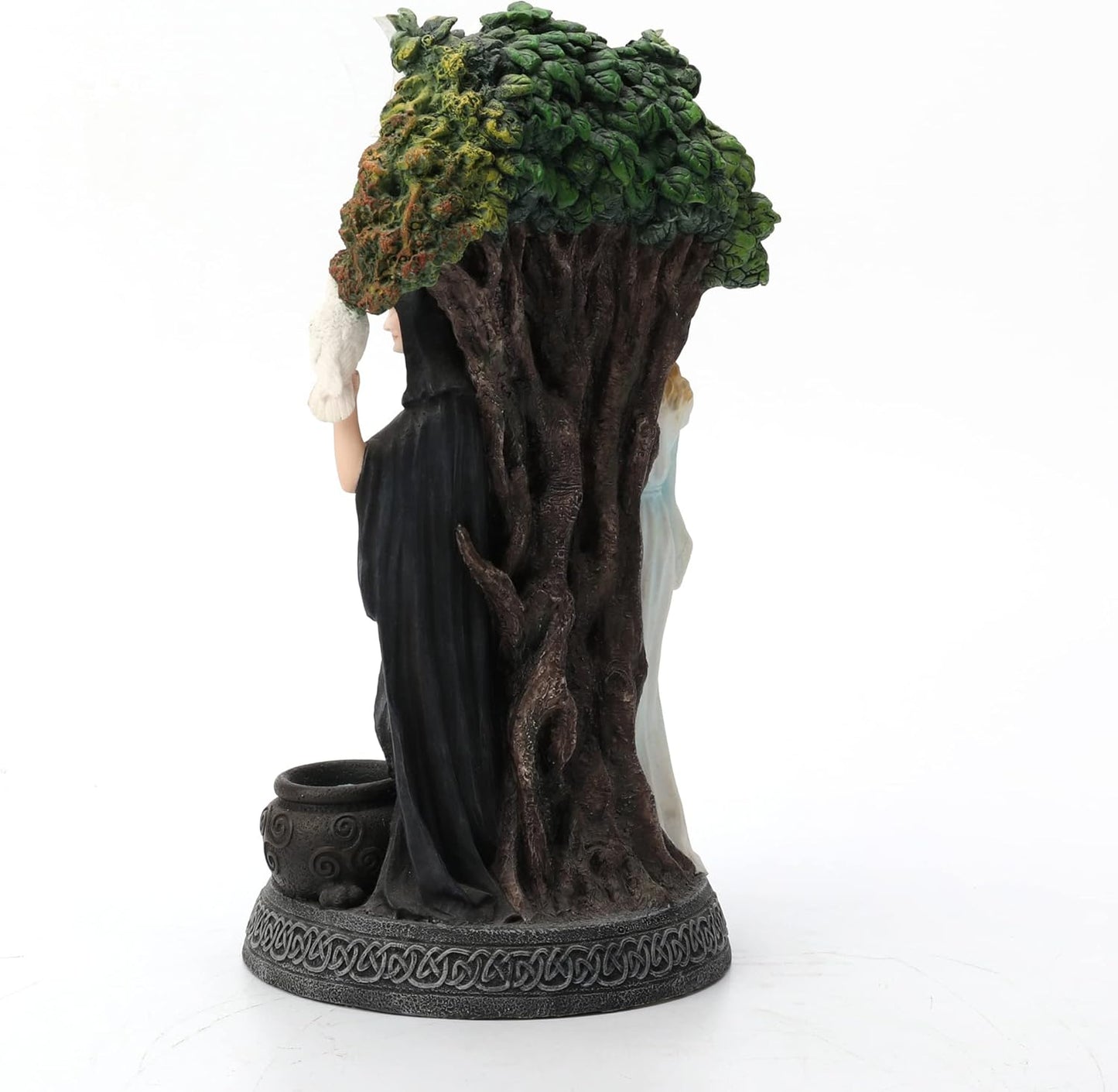 Veronese Design Polyresin Triple Goddess Maiden Mother and Crone Tree Statue