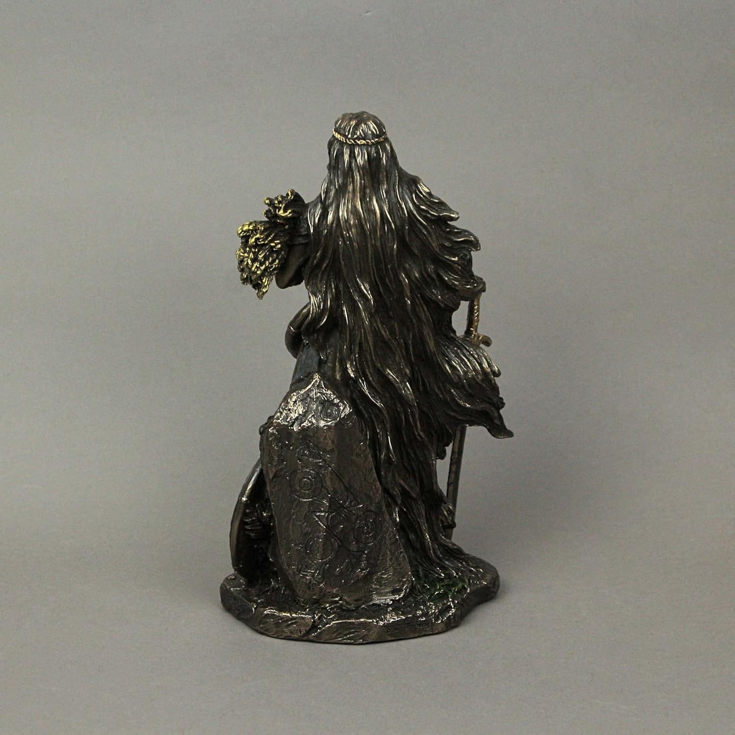 Veronese Design Lady Sif, Norse Goddess of Earth and Family Bronze Finish Statue 8.5 Inches High
