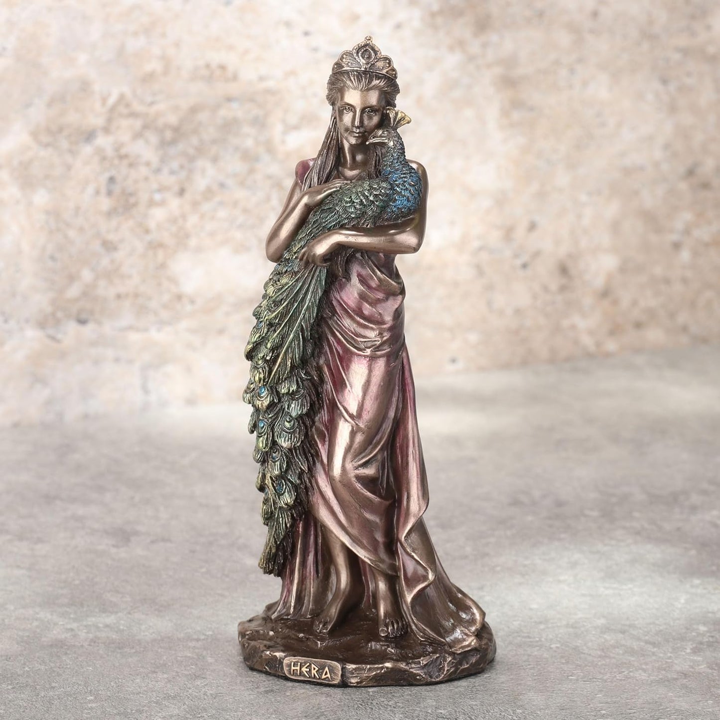 Veronese Design 6 1/8 Inch Hera The Greek Goddess of Women and Marriage Cold Cast Resin Bronze Finish Statue