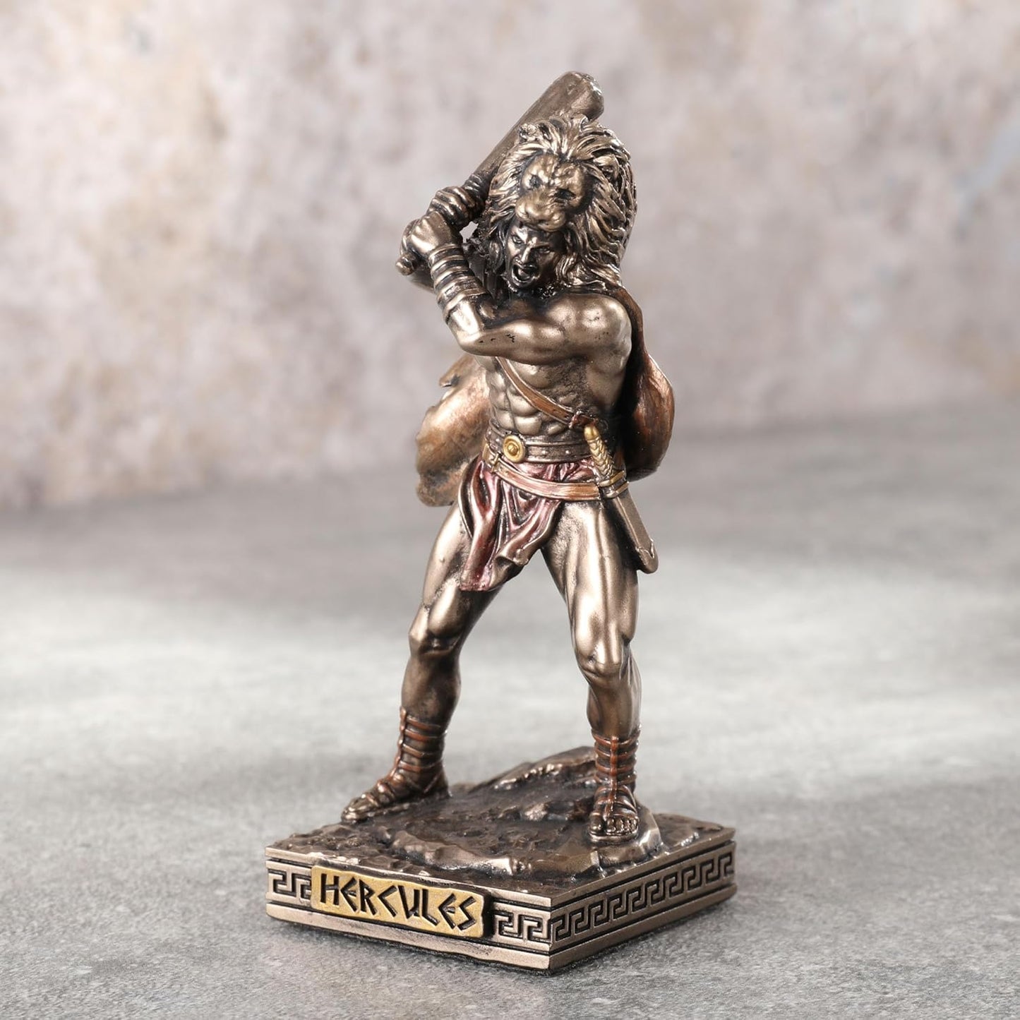 Veronese Design 3 3/4 Inch Hercules Hand Painted Historical Collectible Figurine