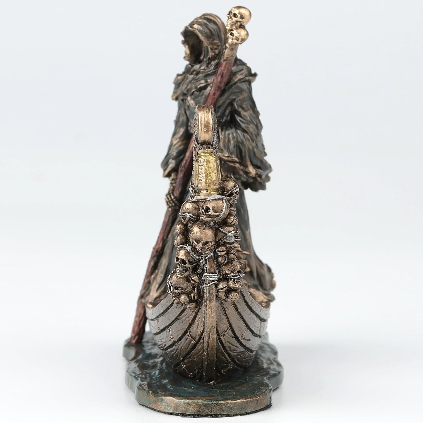 Veronese Design 3 3/8 Inch Charon Ferryman of The River Styx Miniature Resin Figurine Hand Painted Bronze Finish