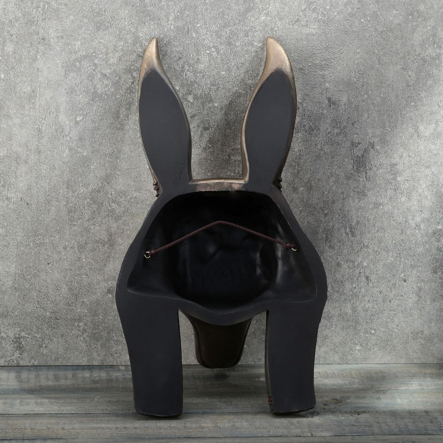 Mask of Anubis the Jackal God Sculptured Wall Hanging