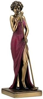 Female Singer Statue Sculpture Figurine - Jazz Band Collection
