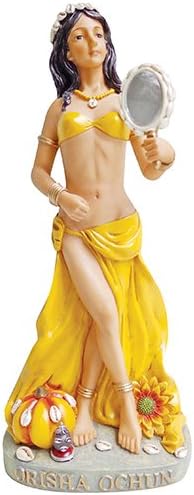 Santo Orisha Ochun Statue Orisha Statue Ochun Estatua Catholic Statue (8 Inch)