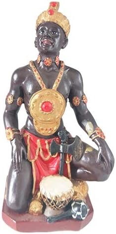 Orisha Shango Chango Statue - African Estatua (5 Inch)