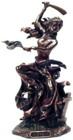 Oya African Goddess of Wind, Storm & Transformation Statue