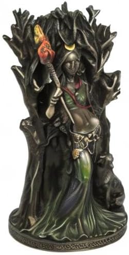 Veronese Design Bronze Resin Hecate Greek Goddess Of Magic Sculpture Home Decor Art Myth Statue