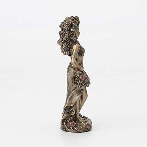 Veronese Design 3 3/4" Aja Santeria Orisha of Forest and Herbs Resin Figurine Hand Painted Bronze Finish