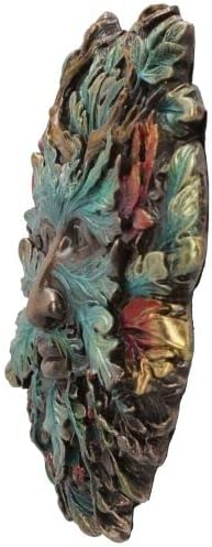 Nemesis Now Winter Solstice Wall Plaque, Green, 13cm