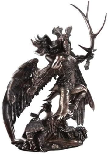 Pacific Giftware Celtic Mythology Morrigan Battle Crow Goddess of Death Strife Battle and Incarnation Collectible Figurine 10.75 Inch