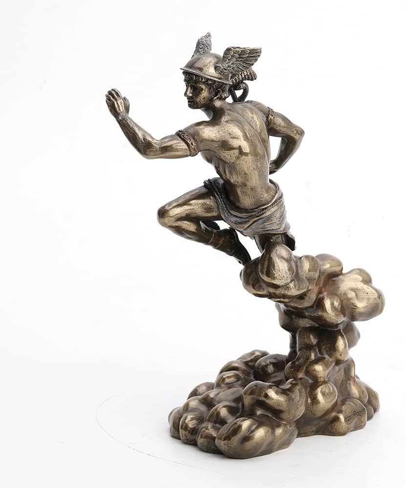 Hermes - Greek God of Travel, Luck and Commerce Statue