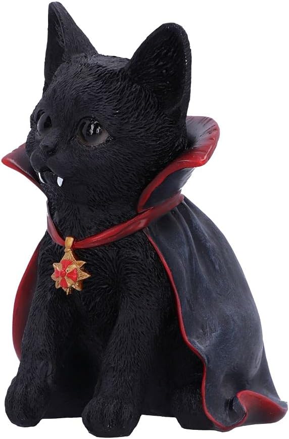 Nemesis Now Count Catula 15.5cm, Synthetic Resin, Black