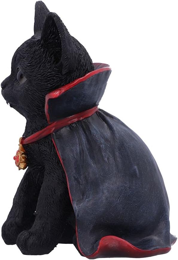 Nemesis Now Count Catula 15.5cm, Synthetic Resin, Black