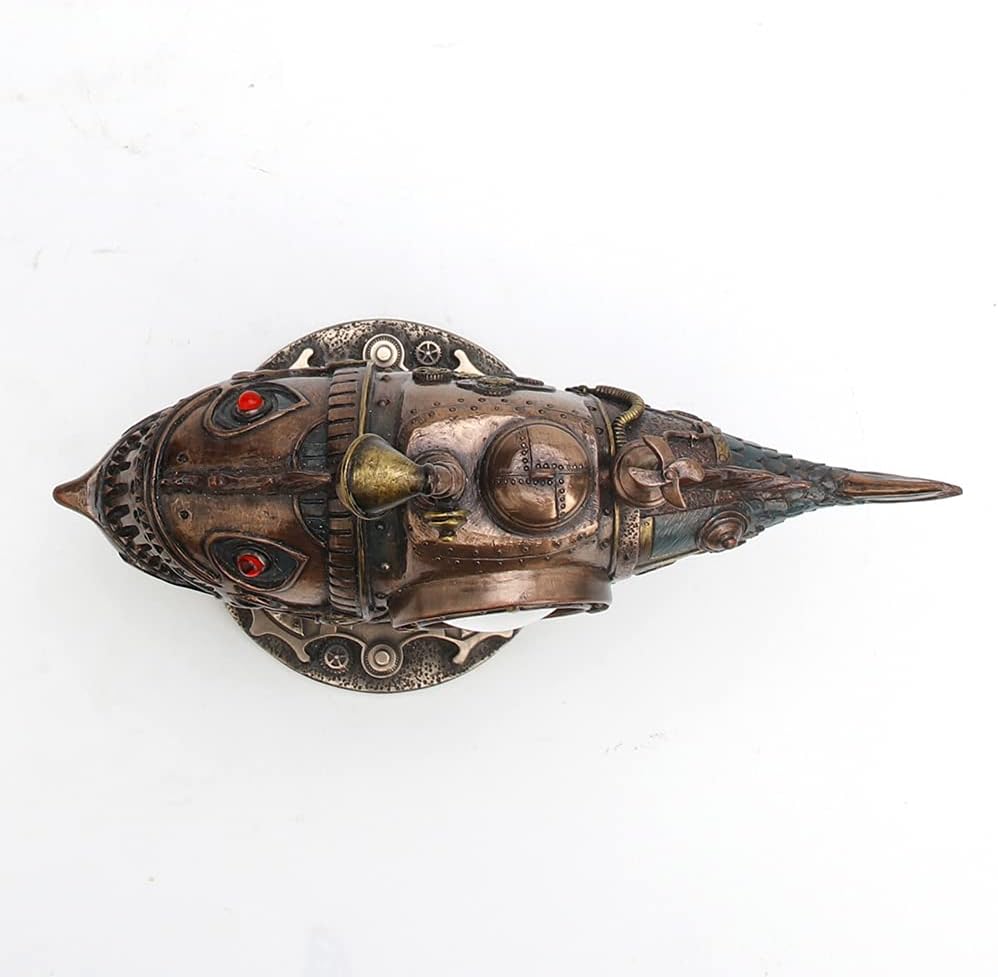 Veronese Design Hand Painted Steampunk Submarine Sci-fi Fantasy Statue