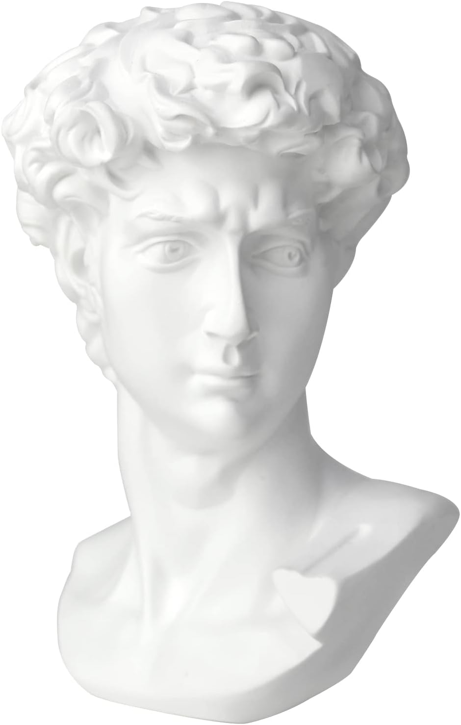 Greek Statue of David, Classic Roman Bust Greek Mythology Sculpture for Home Decor