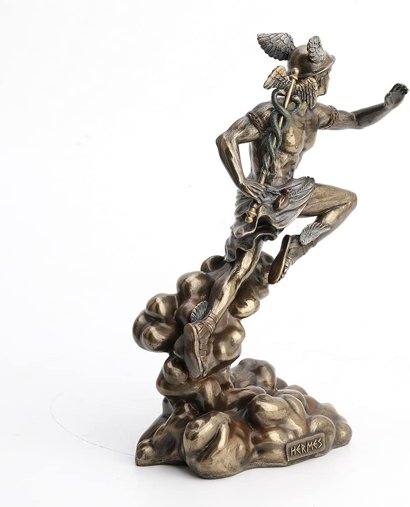 Hermes - Greek God of Travel, Luck and Commerce Statue