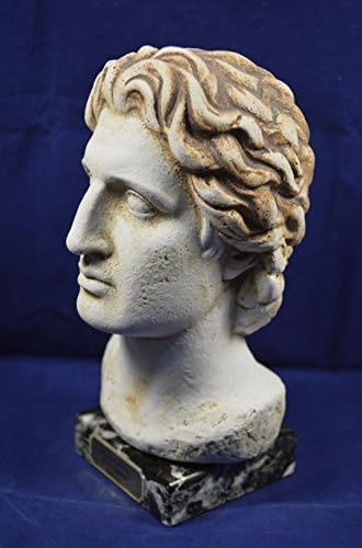 Alexander sculpture the Great Macedonian king bust