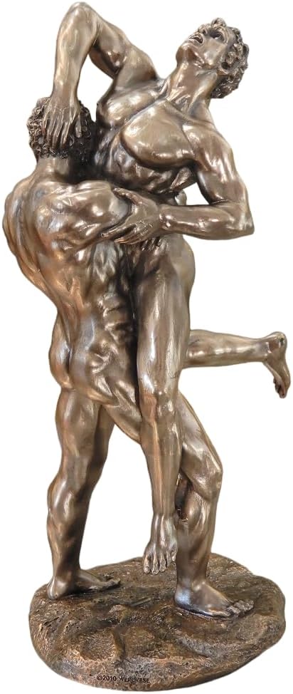 Veronese Hercules fighting Antaeus in a wrestling match 27 cm