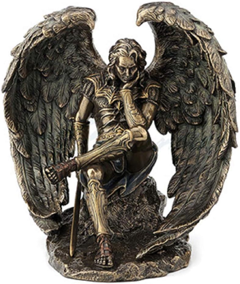 VERONESE 6.5 Inch Lucifer Fallen Angel Statue Satan Evil Devil Decor Figurine Diablo