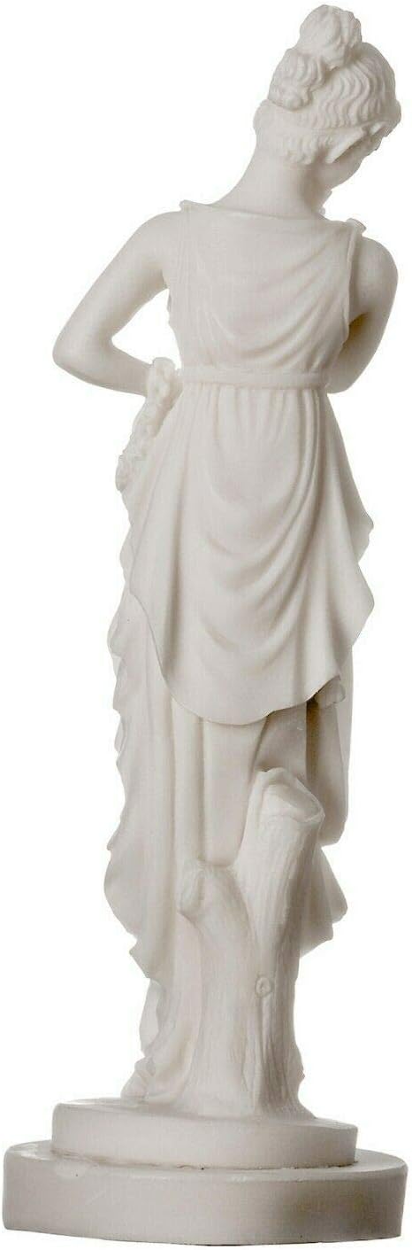 BeautifulGreekStatues Persephone Goddess Of The Underworld Springtime Flowers&Vegetation Statue 7"