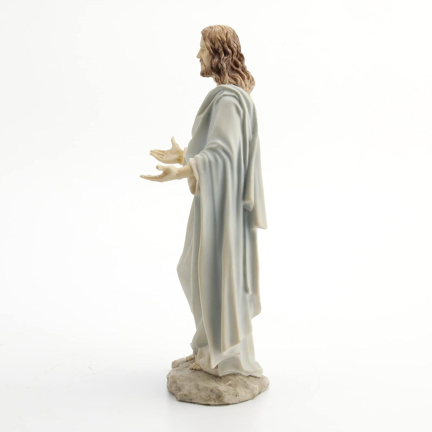 Veronese Design Wu Jesus Christus segnet Statue wirkliche Bronzepulver gegossen Statue Skulptur 12"