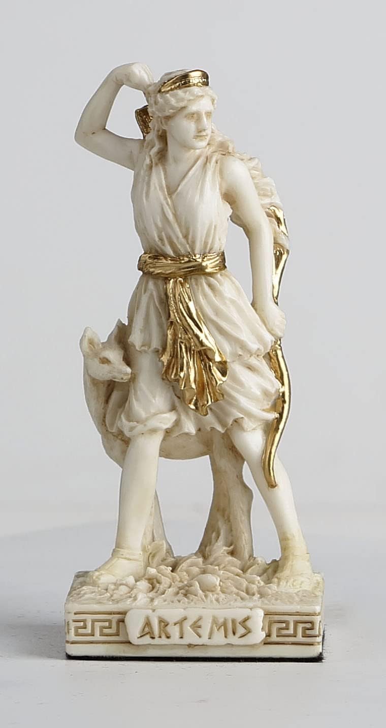 Veronese Design 3 1/4" Tall Greek Pantheon Gods Polyresin Figurines Hand Painted Miniature