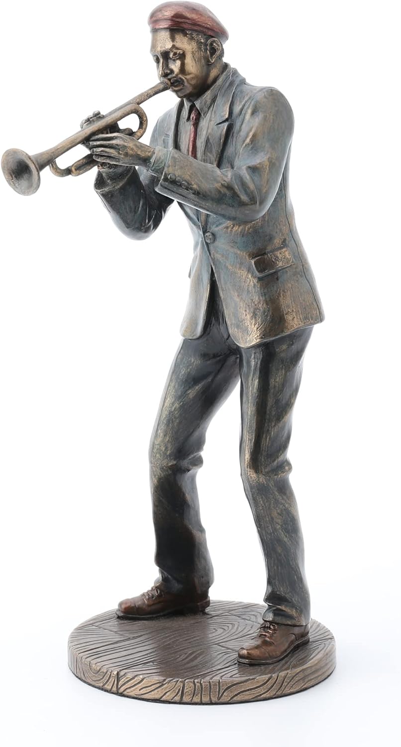 Veronese Jazz Band Casual Trumpet Player Statue