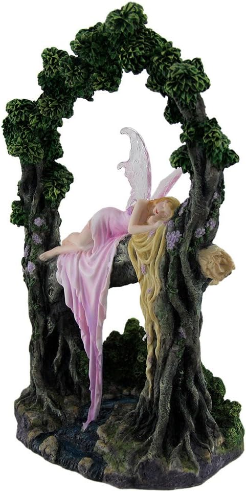 Veronese Design Rockabye by Selina Fenech Sleeping Forest Fairy Statue