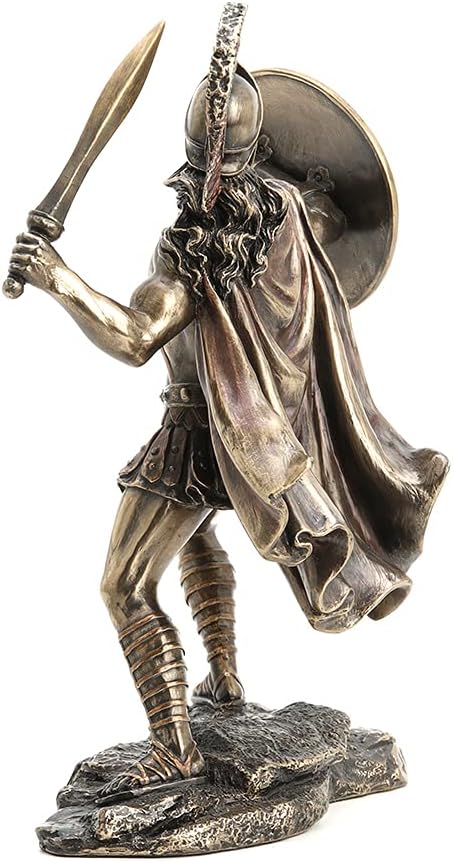 Veronese Design Theseus Greek Hero of Athens Bronze Finished Statue 8 Inches High