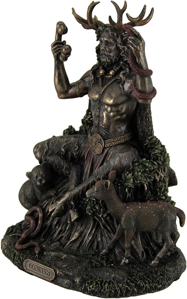 Veronese Design Cernunnos Celtic Horned God Of Animals And The Underworld Statue 9 Inch