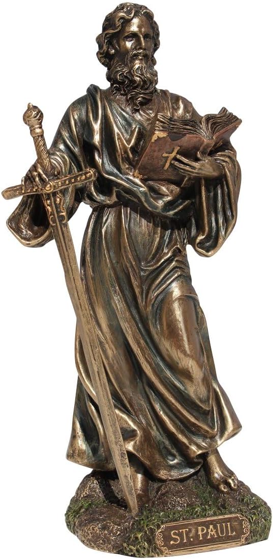 Veronese Design - St. Paul - The Apostle Of The Gentiles - Cold Cast Bronze - Statue - Bronze - Home Decor