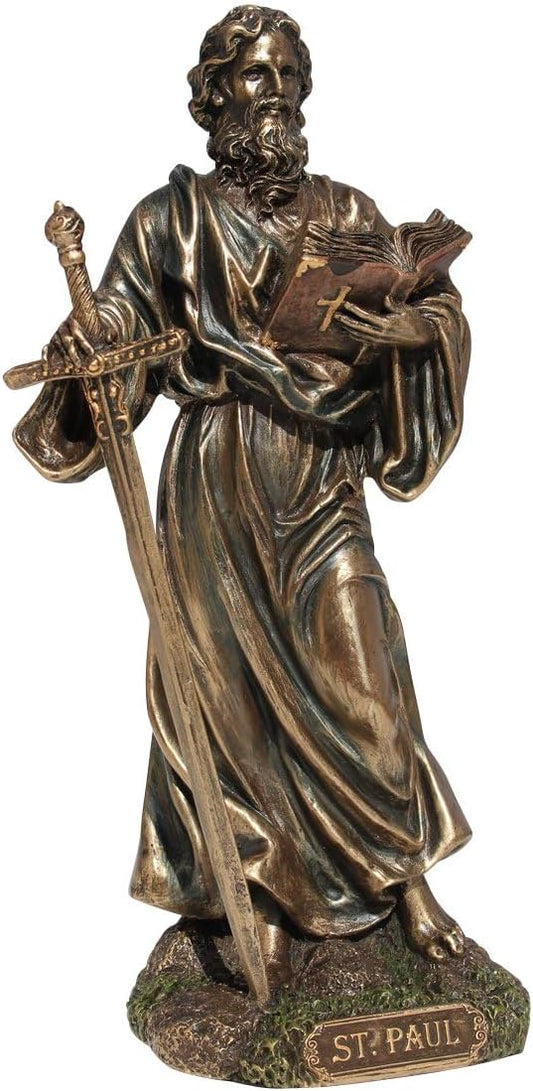 Veronese Design - St. Paul - The Apostle Of The Gentiles - Cold Cast Bronze - Statue - Bronze - Home Decor