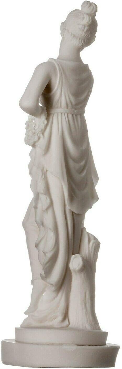BeautifulGreekStatues Persephone Goddess Of The Underworld Springtime Flowers&Vegetation Statue 7"