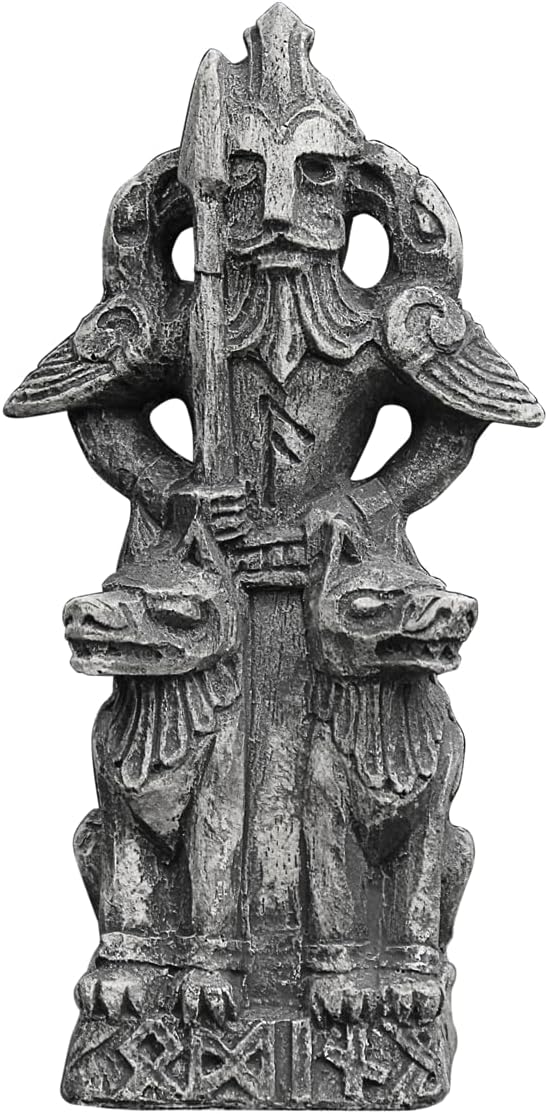 Dryad Design The All-Father Norse God Odin Figurine - Stone Finish