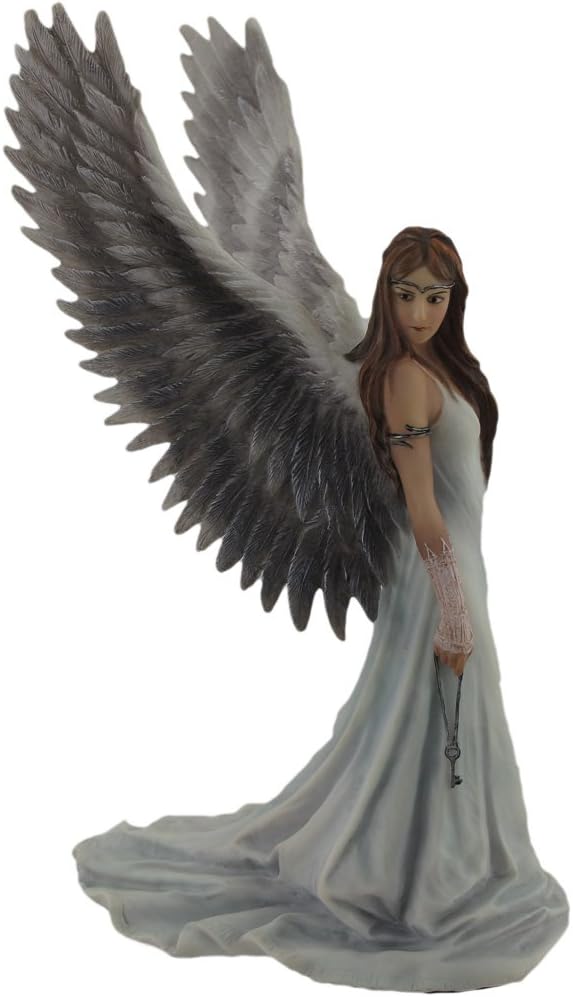 Anne Stokes `Spirit Guide` Angel Statue 9 1/2 In.