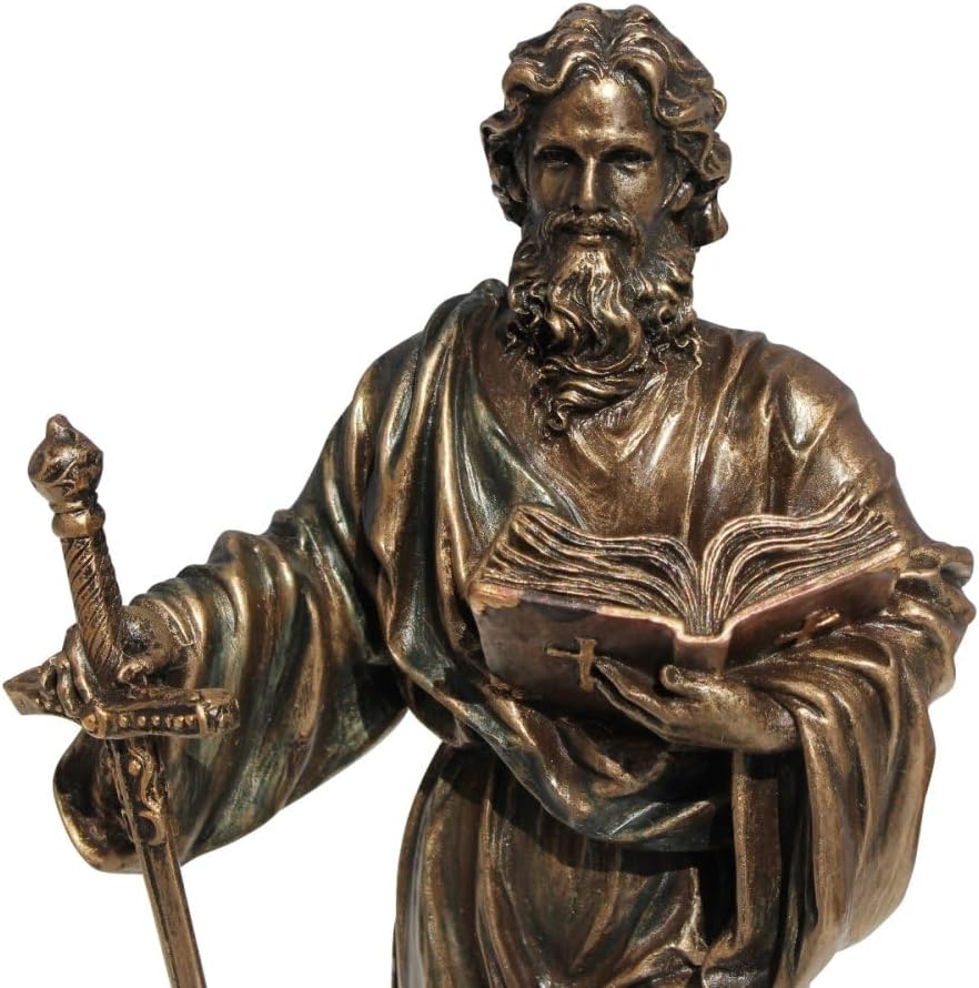 Veronese Design - St. Paul - The Apostle Of The Gentiles - Cold Cast Bronze - Statue - Bronze - Home Decor