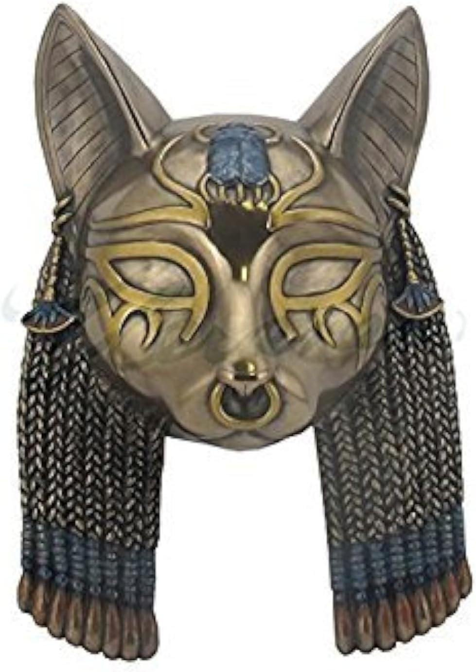Unp Bastet Mask Egyptian Wall Plaque Sculpture